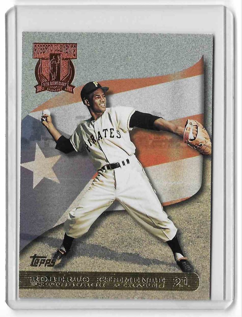 1998 Topps Clemente Tribute RC5 Roberto Clemente